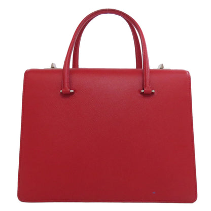 Prada Handbag Pvc Red Face Art