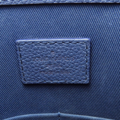 Louis Vuitton Handbag M57843 Monogram Canvas Blue Sac Plat Messenger Monogram Watercolor