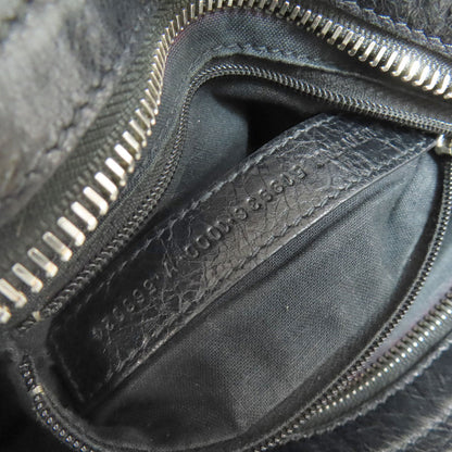 Balenciaga Handbag 519938 Calfskin Black Mini City 2Way