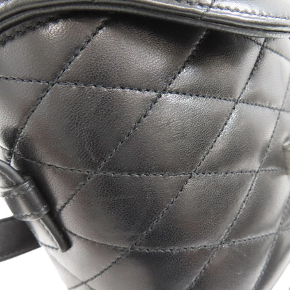 Saint Laurent Shoulder Bag Calfskin Black Logo