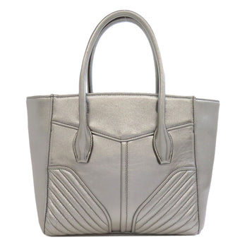 Miumiu Handbag Calfskin Silver 2Way