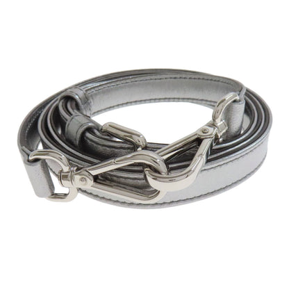 Miumiu Handbag Calfskin Silver 2Way