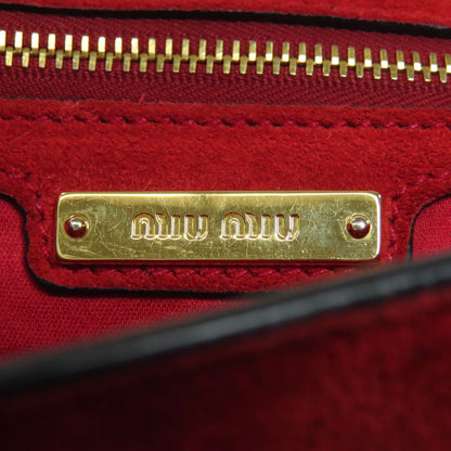 Miumiu Handbag Leather Pink 2Way