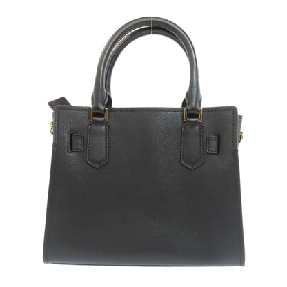 Michael Kors Handbag Leather Black Hamilton 2Way