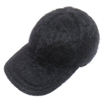 Gucci Hat 729349 Moheya Black Double G Baseball Cap