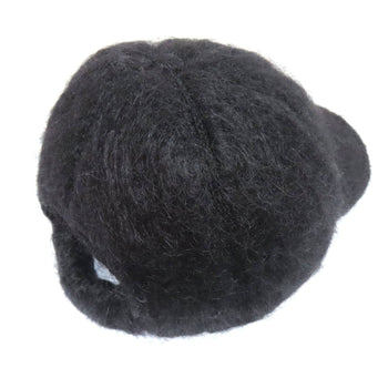 Gucci Hat 729349 Moheya Black Double G Baseball Cap