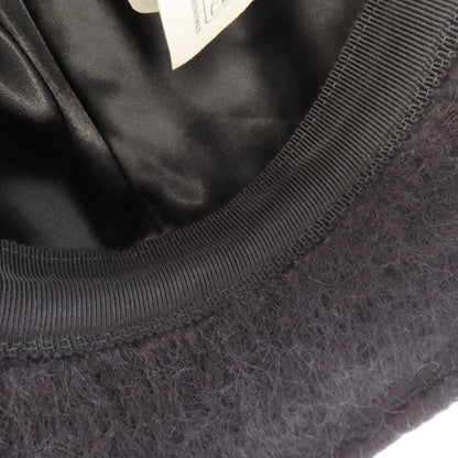 Gucci Hat 729349 Moheya Black Double G Baseball Cap