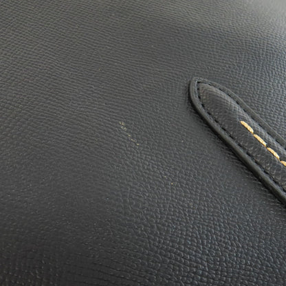 Coach Tote Bag 55199 Leather Black Logo