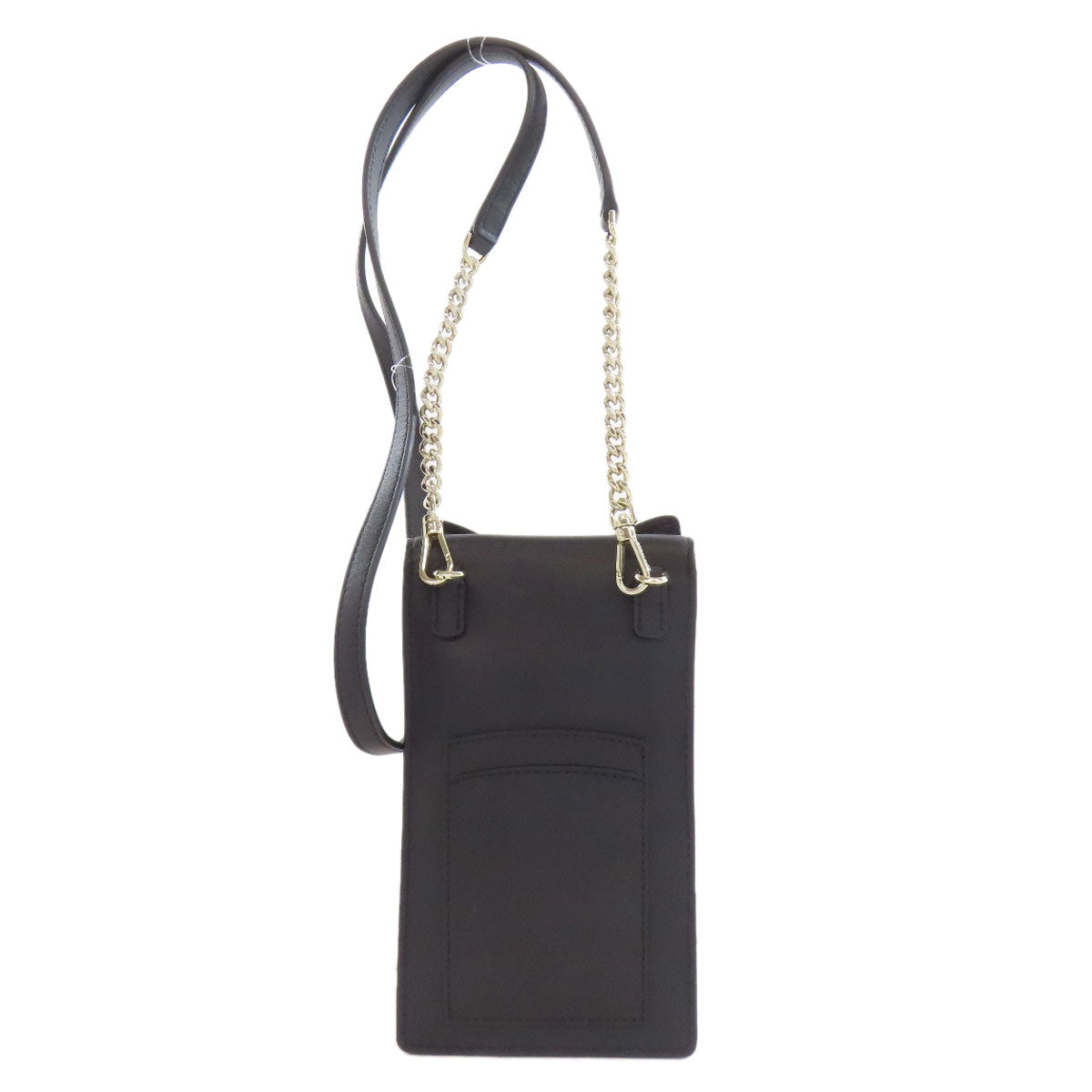 Kate Spade Shoulder Bag Leather Black Cats Collaboration