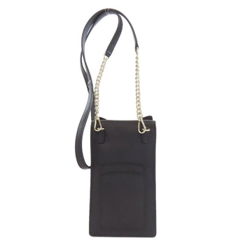 Kate Spade Shoulder Bag Leather Black Cats Collaboration