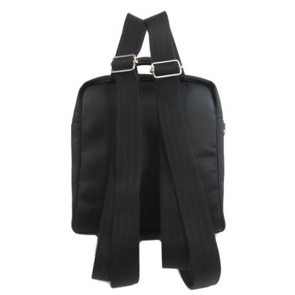 Hermes Backpack Towal Chevron Black Acapulco Sac A Dos