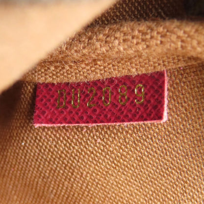 Louis Vuitton Accessory Pouch M63798 Monogram Canvas Brown Mini Pochette Accessoires Label