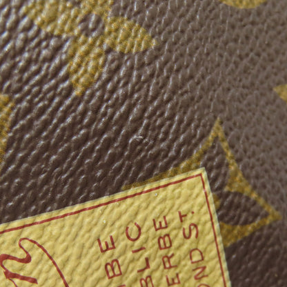 Louis Vuitton Accessory Pouch M63798 Monogram Canvas Brown Mini Pochette Accessoires Label