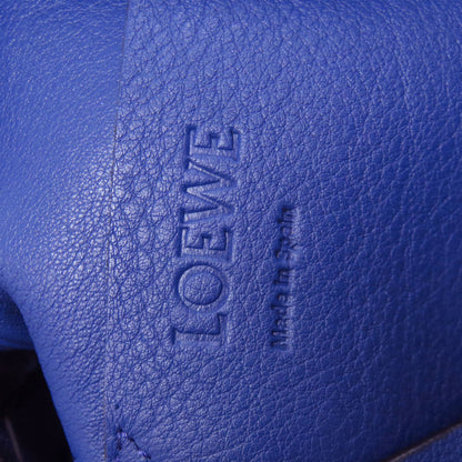 Loewe Shoulder Bag Calfskin Blue One Belt
