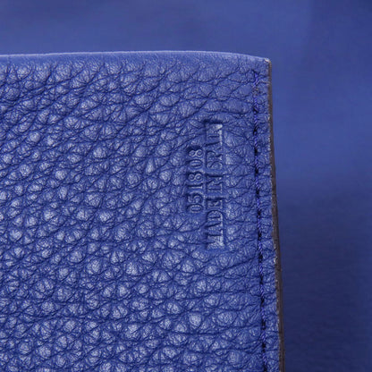 Loewe Shoulder Bag Calfskin Blue One Belt