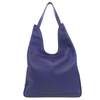 Hermes Tote Bag Togo Blue Masai Silvermetal