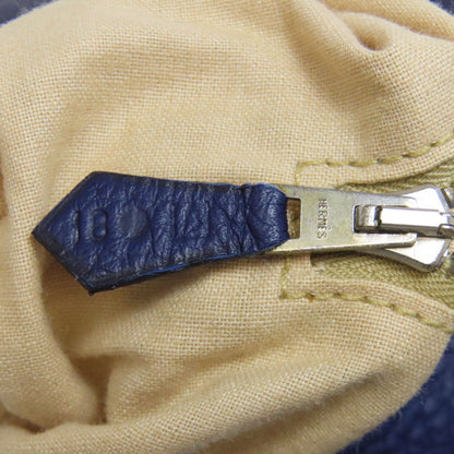Hermes Tote Bag Togo Blue Masai Silvermetal