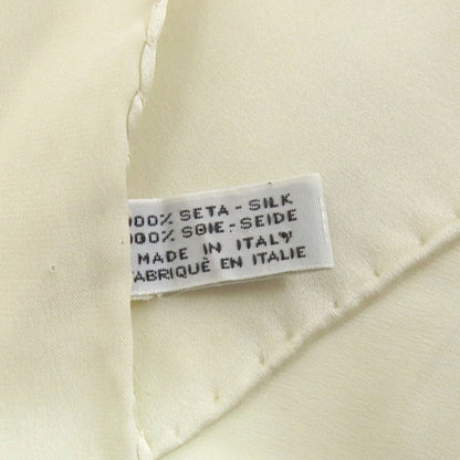 Chanel Scarf Silk Beige Jewelry Motif