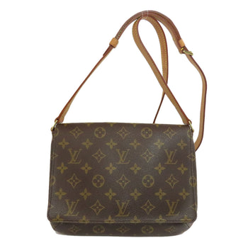 Louis Vuitton Shoulder Bag M51388 Monogram Canvas Brown Musette Tango Long