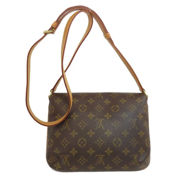 Louis Vuitton Shoulder Bag M51388 Monogram Canvas Brown Musette Tango Long