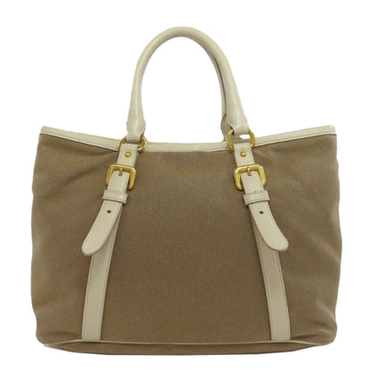 Prada Tote Bag Bn2832 Canvas Brown 2Way