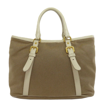 Prada Tote Bag Bn2832 Canvas Brown 2Way
