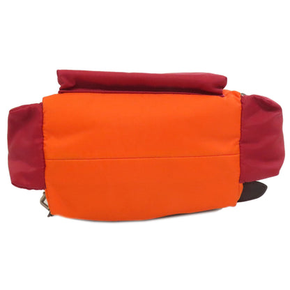 Burberry Backpack Nylon Orange Nova Check