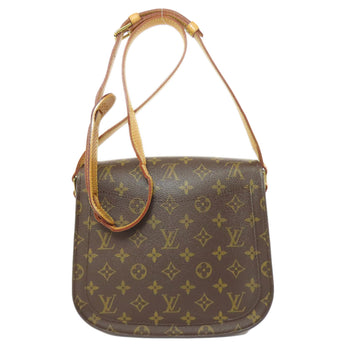 Louis Vuitton Shoulder Bag M51242 Monogram Canvas Brown Saint-Cloud 24