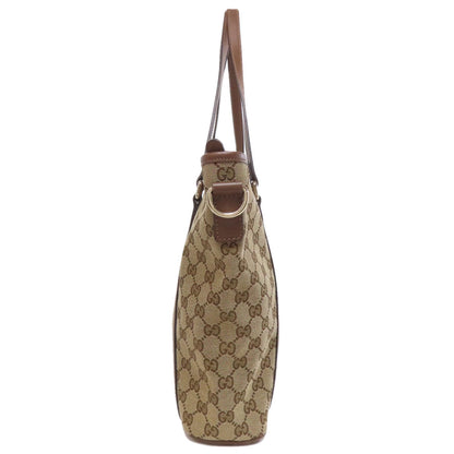 Gucci Tote Bag 388929 Canvas Brown Gg