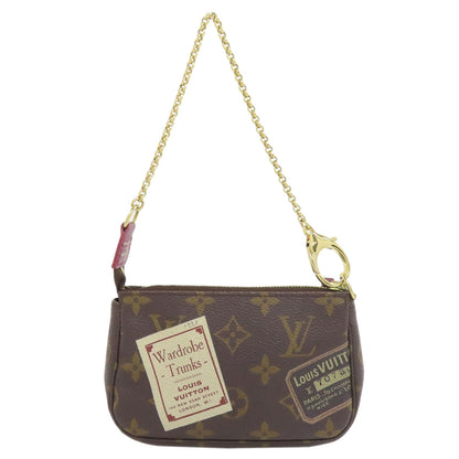 Louis Vuitton Accessory Pouch M63798 Monogram Canvas Brown Mini Pochette Accessoires Label