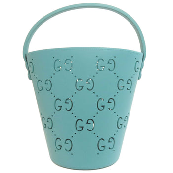 Gucci Tote Bag 723051 Rubber Blue Children'S Gg Cutout