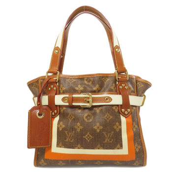 Louis Vuitton Handbag M56386 Pvc Brown Tiss Sac Rayeur Pm