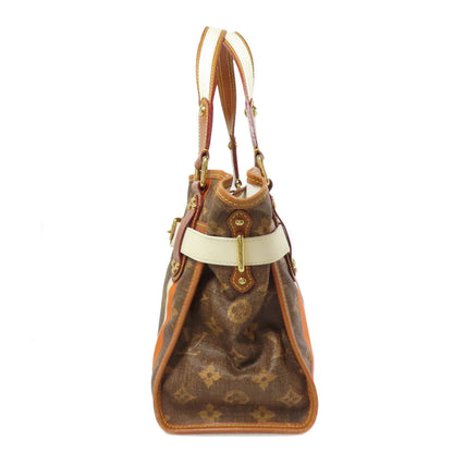 Louis Vuitton Handbag M56386 Pvc Brown Tiss Sac Rayeur Pm