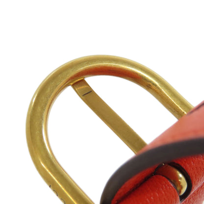 Gucci Handbag 739076 Calfskin Orange Aphrodite Gg Marmont