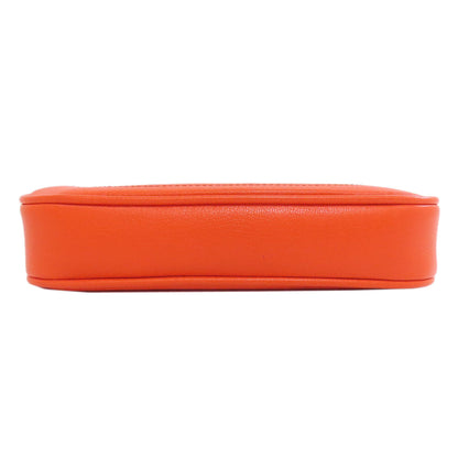 Gucci Handbag 739076 Calfskin Orange Aphrodite Gg Marmont