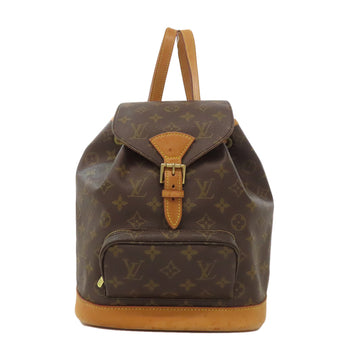 Louis Vuitton Backpack M51136 Monogram Canvas Brown Montsourismedium