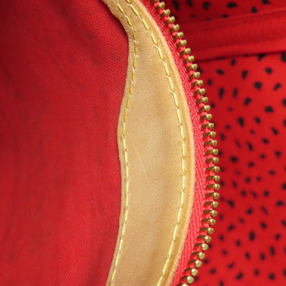 Louis Vuitton Tote Bag M40686 Monogram Canvas Red Yayoi Kusama Collaboration Neverfull Mm