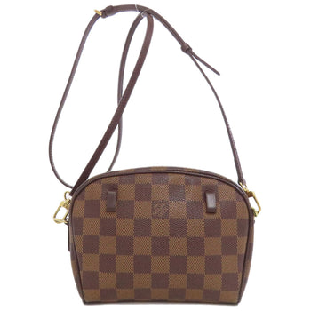 Louis Vuitton Shoulder Bag N51296 Damier Canvas Brown Pochette Ipanema