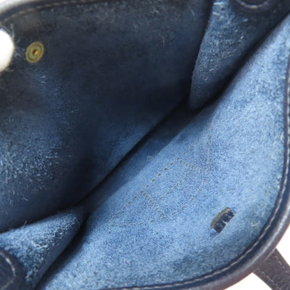Hermes Shoulder Bag Taurillon Clemence Navy Evelyn Tpm Gold Metal