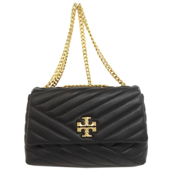 Tory Burch Shoulder Bag Calfskin Black Chainshoulder