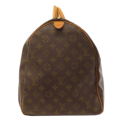 Louis Vuitton Tote Bag M41424 Monogram Canvas Brown Keepall 55