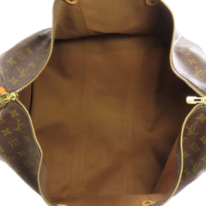 Louis Vuitton Tote Bag M41424 Monogram Canvas Brown Keepall 55