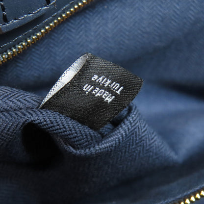 Mulberry Handbag Leather Navy 2Way