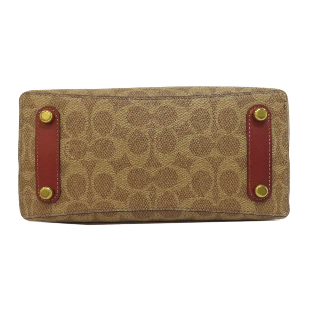 Coach Handbag C2890 Pvc Brown Willow Bucket Signature 2-Way