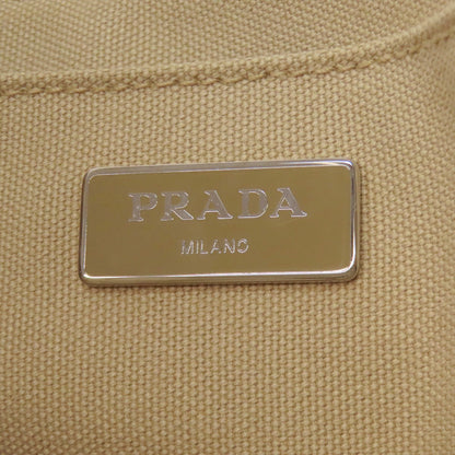 Prada Handbag 1Bg439 Canvas Beige Kanaplume 2Way