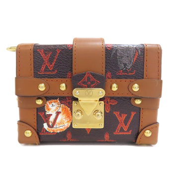 Louis Vuitton Accessory Pouch M63892 Monogram Canvas Brown Essential Trunk Catgram