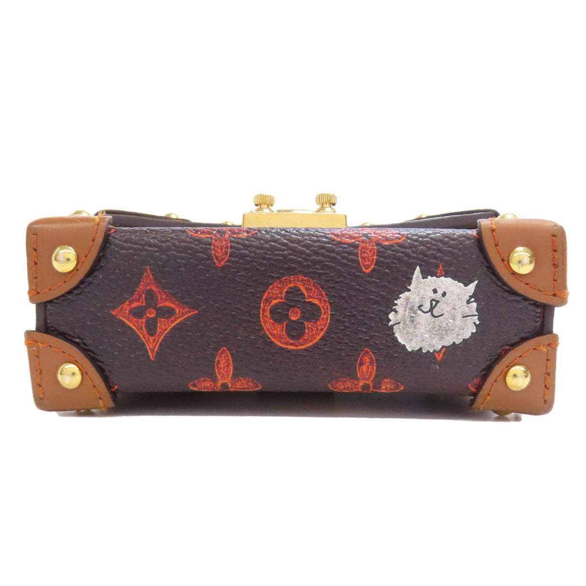 Louis Vuitton Accessory Pouch M63892 Monogram Canvas Brown Essential Trunk Catgram