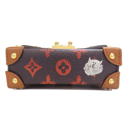 Louis Vuitton Accessory Pouch M63892 Monogram Canvas Brown Essential Trunk Catgram