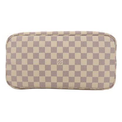 Louis Vuitton Tote Bag N41361 Damier Canvas White Neverfull Mm