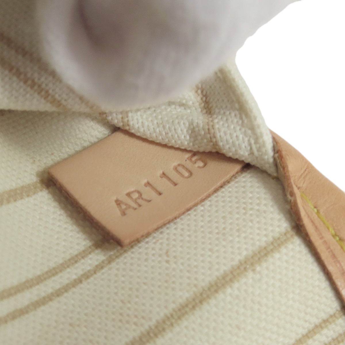 Louis Vuitton Tote Bag N41361 Damier Canvas White Neverfull Mm